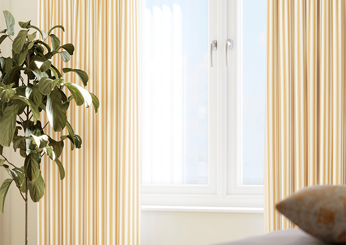 The British Stripe Co. Mary, Notting Hill No.1 - Made to Measure Curtains - Image 5
